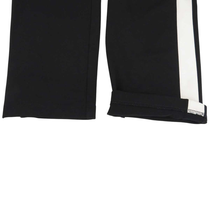 BALENCIAGA 
Bicolor Jersey Line Pants 
Logo Print Sideline Track Pants