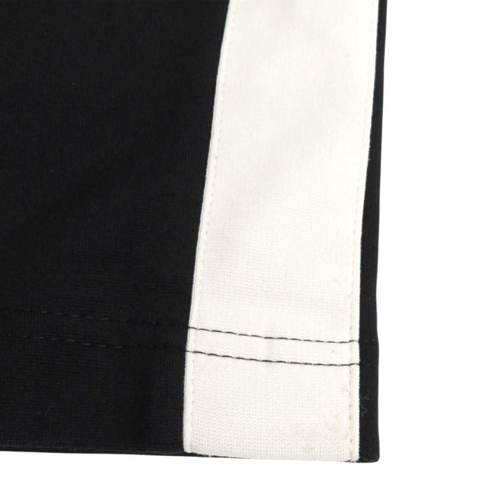 BALENCIAGA 
Bicolor Jersey Line Pants 
Logo Print Sideline Track Pants