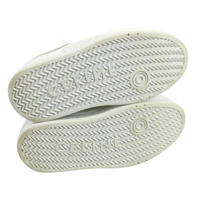 CELINE
Logo Leather
Platform Block Sneakers