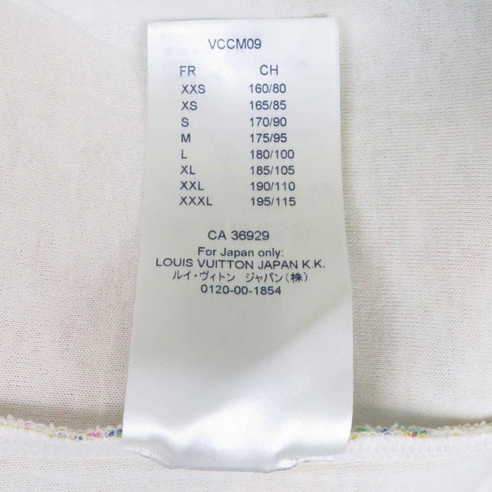 LOUIS VUITTON 
LV All-over Pattern Pullover Hoodie Cotton 
Pastel Monogram Velvet Parker