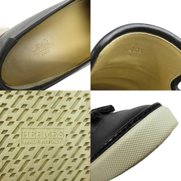 HERMES
Leather
Wingtip Tassel Sneakers
