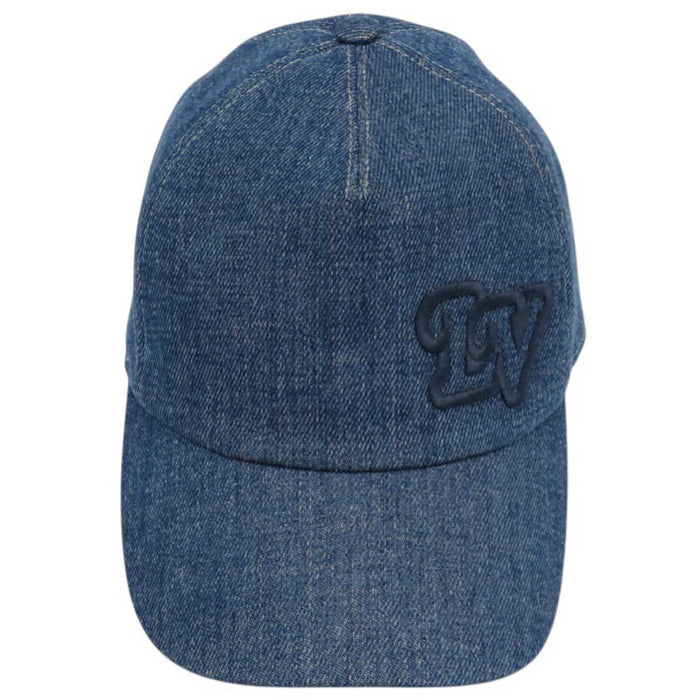 LOUIS VUITTON 
ロゴ 刺繍 
LV ロゴ デニム キャップ