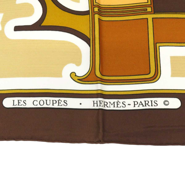 HERMES
Silk Large Scarf Carriage
Carré 90 LES COUPES