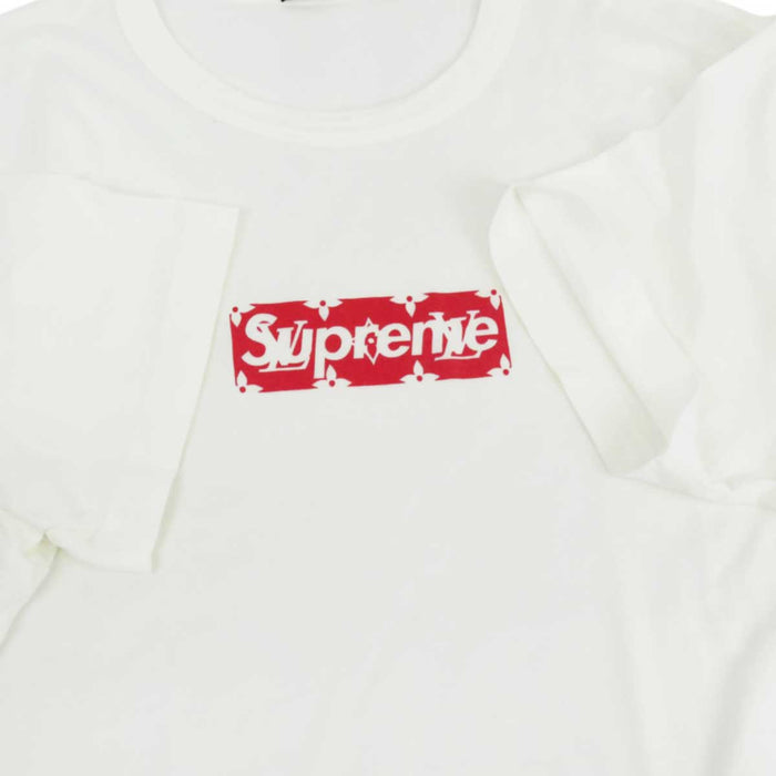 LOUIS VUITTON 
コットン 
シュプリーム コラボ ボックスロゴ Tシャツ 
モノグラム