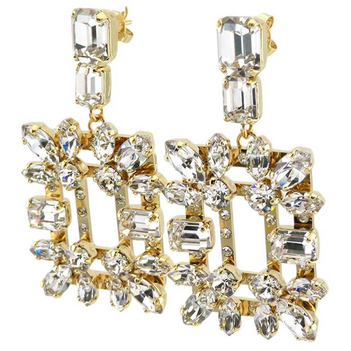 ROGER VIVIER
Bijou Rhinestone Gold Color Metal
Brooch Vivier Earrings