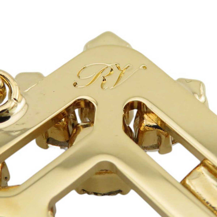 ROGER VIVIER
Bijou Rhinestone Gold Color Metal
Brooch Vivier Earrings