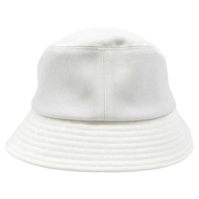CHANEL 
Sequin Cotton 
Logo Embroidery Bucket Hat