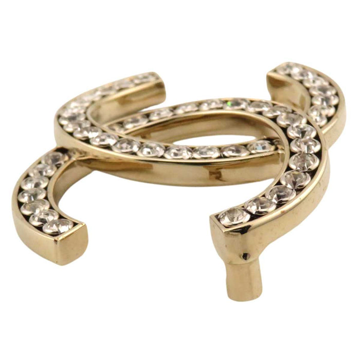CHANEL
I25C COCO CC Logo Gold Color Metal Rhinestone
Coco Mark Strass Brooch