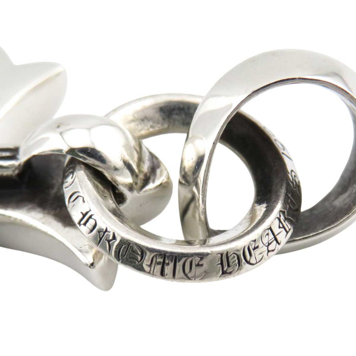 CHROME HEARTS 
CH CRS PICCOLO CON BALE P/D 
Ciondolo piccolo croce CH con bale pavé diamante