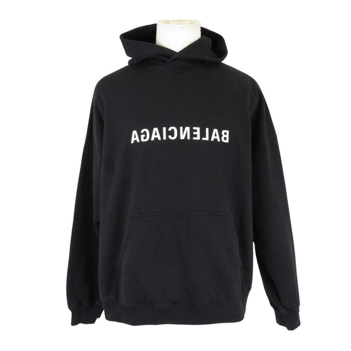 BALENCIAGA
Reverse Cotton Sweat Hoodie
Mirror Logo Parker