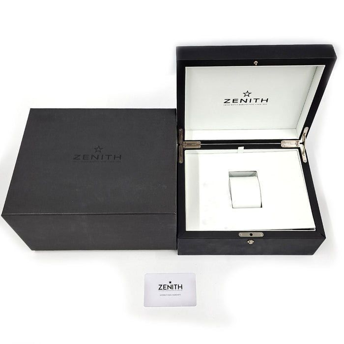ZENITH
Chronomaster Sport
With Box and Warranty Card