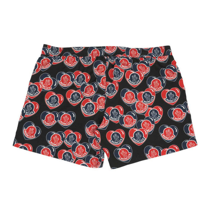 MONCLER
All-over pattern patch heart
Logo cotton half pants
