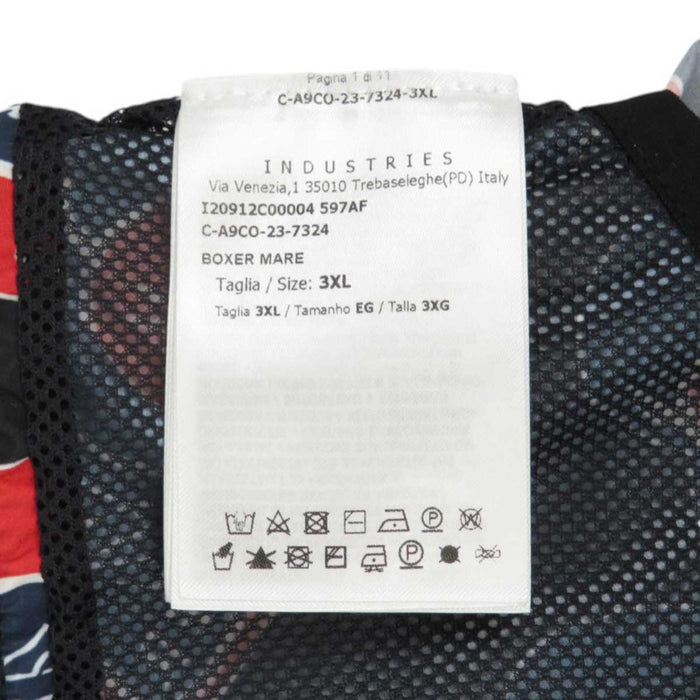 MONCLER 
総柄 ワッペン ハート 
ロゴ コットン ハーフパンツ