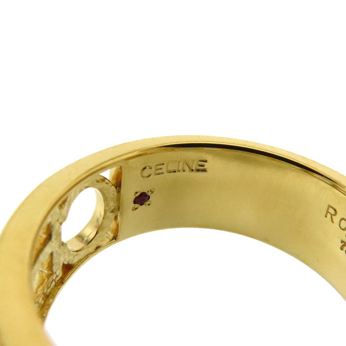 CELINE 
ロゴ カット リング