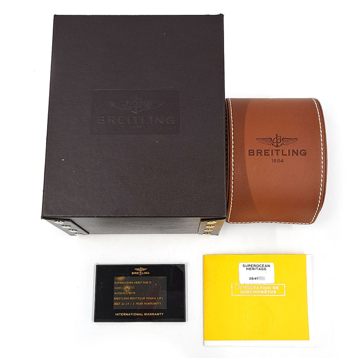 BREITLING 
Superocean Heritage 2 
With box and warranty card