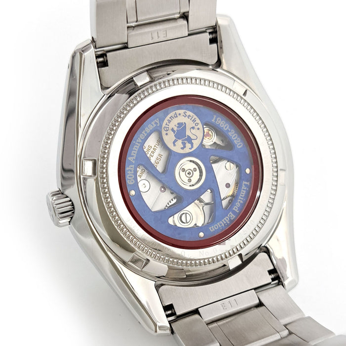 SEIKO 
グランドセイコー 60周年記念限定 
箱ギャラ付
