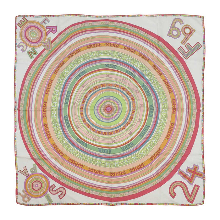 HERMES 
福布爾聖多諾雷24號 大方巾 絲綢 
方巾 90 法國 巴黎 24 Fbg