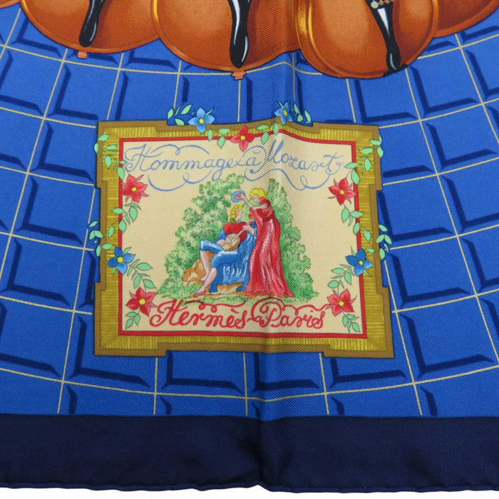 HERMES 
スカーフ 大判 シルク 
カレ 90 Wolfgang Amadeus Mozart モーツァルトへの賛歌