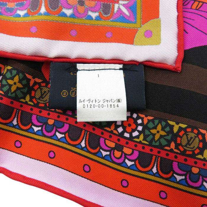 LOUIS VUITTON
Rat Large Silk LV Logo
Monogram Carré Animals Scarf