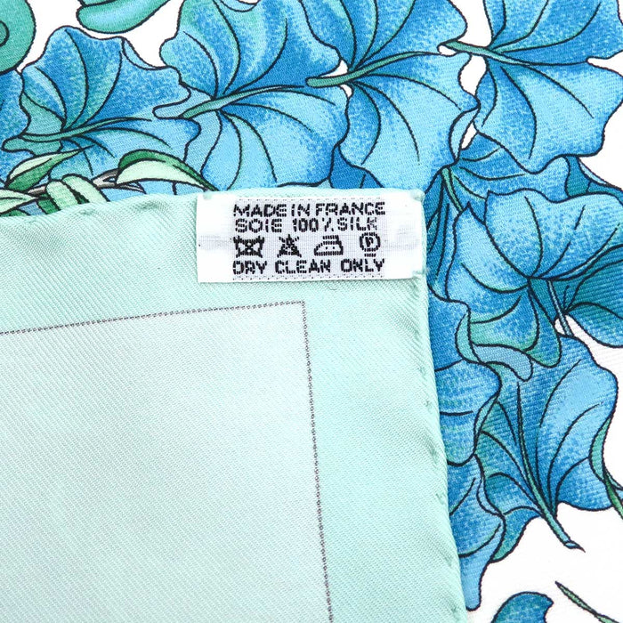 HERMES 
スカーフ 大判 シルク 花柄 
カレ 90 Pythagore ピタゴラス