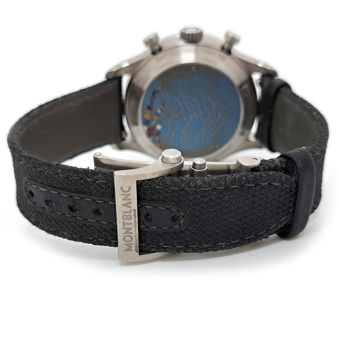 MONTBLANC 
1858 Geosphere Chronograph 
With box and warranty card