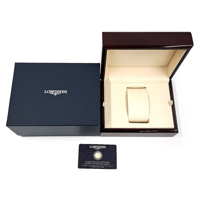 LONGINES 
Master Collection 
With Box and Warranty Card
