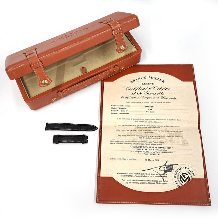 FRANCK MULLER 
Casablanca 
Con scatola e garanzia