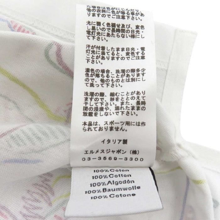 HERMES 
馬の群れ コットン 
カヴァルカード ホース Tシャツ
