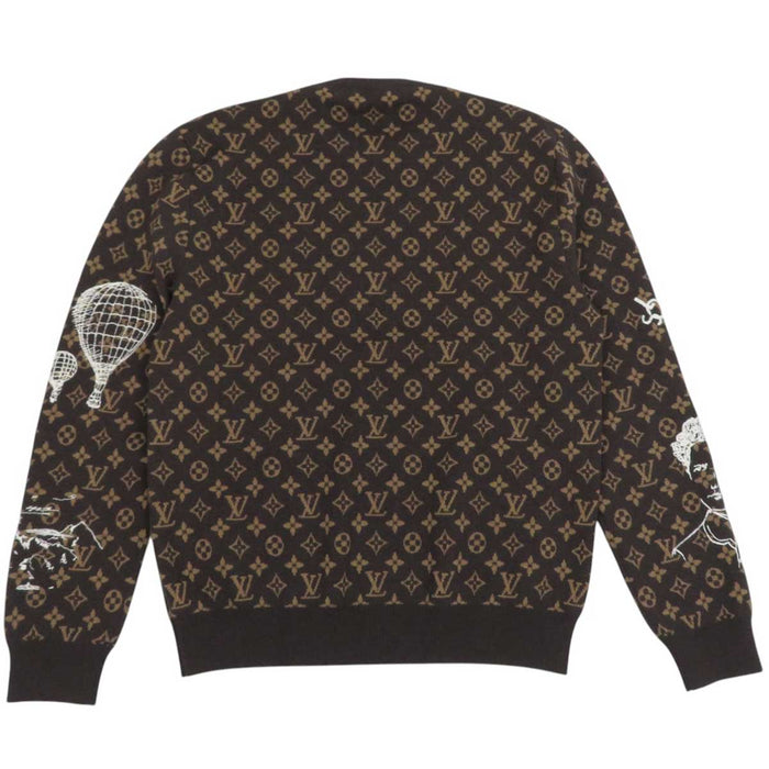 LOUIS VUITTON
LV Wool Logo
Embroidered Monogram Knit