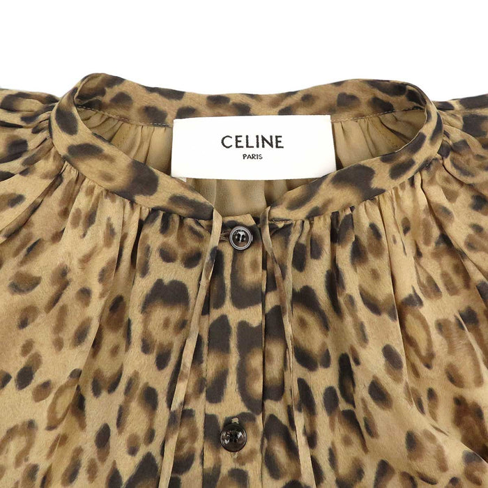 CELINE
凯旋门吊饰 丝绸
豹纹 连衣裙