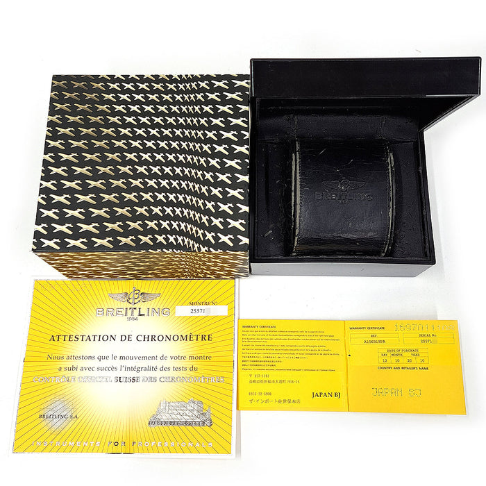 BREITLING
Chronomat Evolution
With box and warranty card
