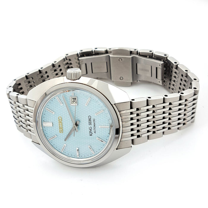 SEIKO
King Seiko Ice Blue 100th Anniversary
With Box and Warranty Card