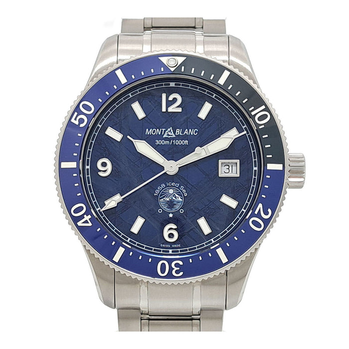 MONTBLANC 
Ice Sea Automatic Date 
With Box and Warranty Card