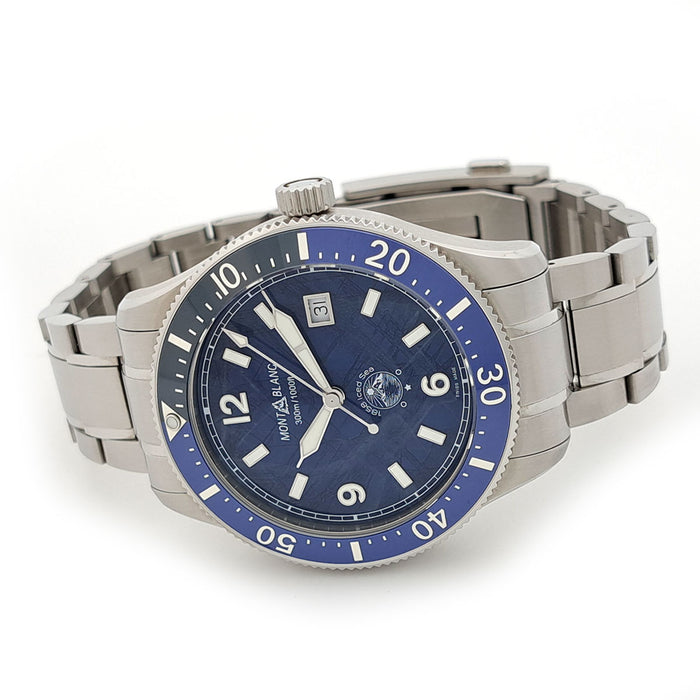 MONTBLANC 
Ice Sea Automatic Date 
With Box and Warranty Card
