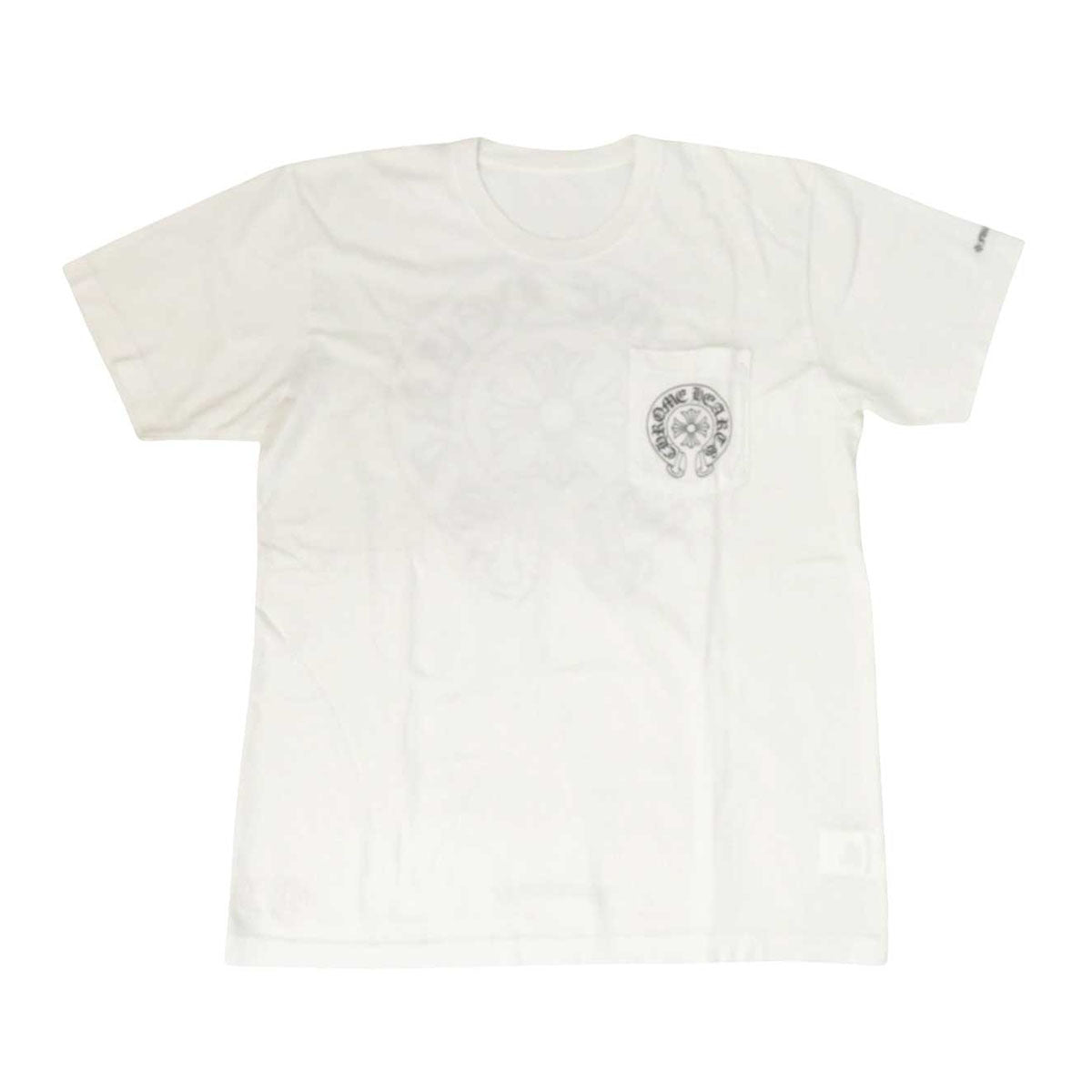 クロムハーツ Tシャツ CHロゴ クロス ホースシュー アーチロゴ Lサイズ CHROME HEARTS / クロムハーツ シューホース ロゴ Tシャツ