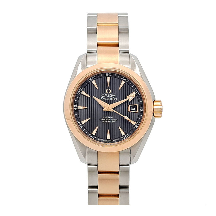 OMEGA Seamaster Aqua Terra with warranty card