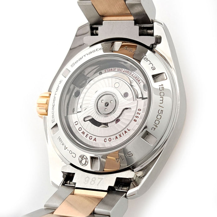 OMEGA 
シーマスター アクアテラ 
ギャラ付