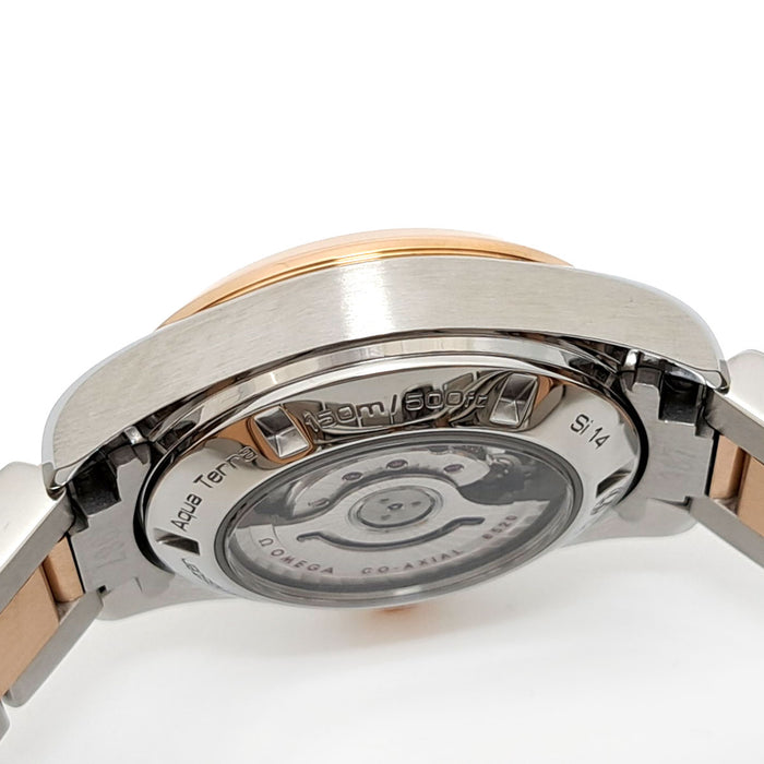 OMEGA Seamaster Aqua Terra with warranty card