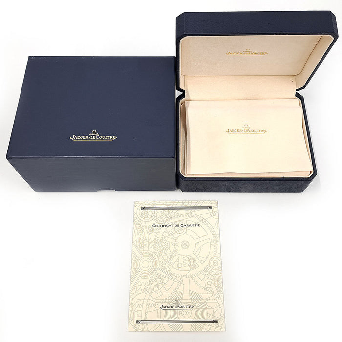 JAEGER-LECOULTRE 
マスター ムーン トリプルカレンダー 
箱ギャラ付