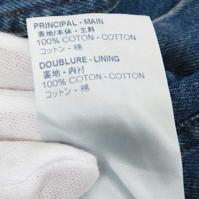 LOUIS VUITTON 
LV コットン 
モノグラム デニム ジャケット