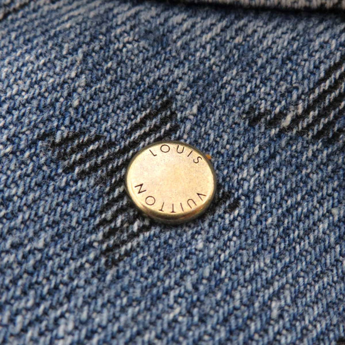 LOUIS VUITTON 
LV コットン 
モノグラム デニム ジャケット