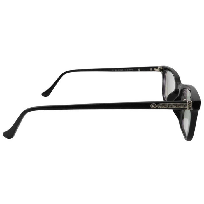 CHROME HEARTS 
CH クロス シルバー 
STIFFIE BK CH プラス スクエア アイウェア 度入り