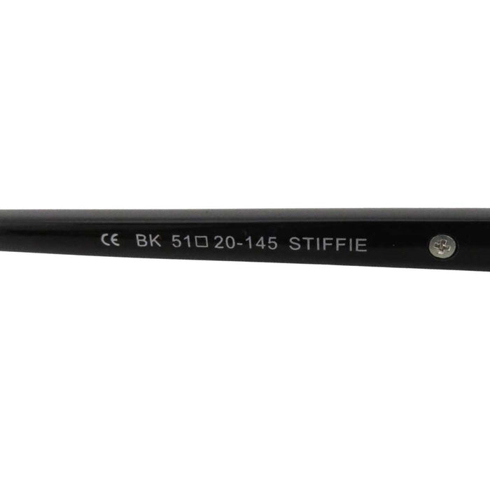 CHROME HEARTS 
CH クロス シルバー 
STIFFIE BK CH プラス スクエア アイウェア 度入り