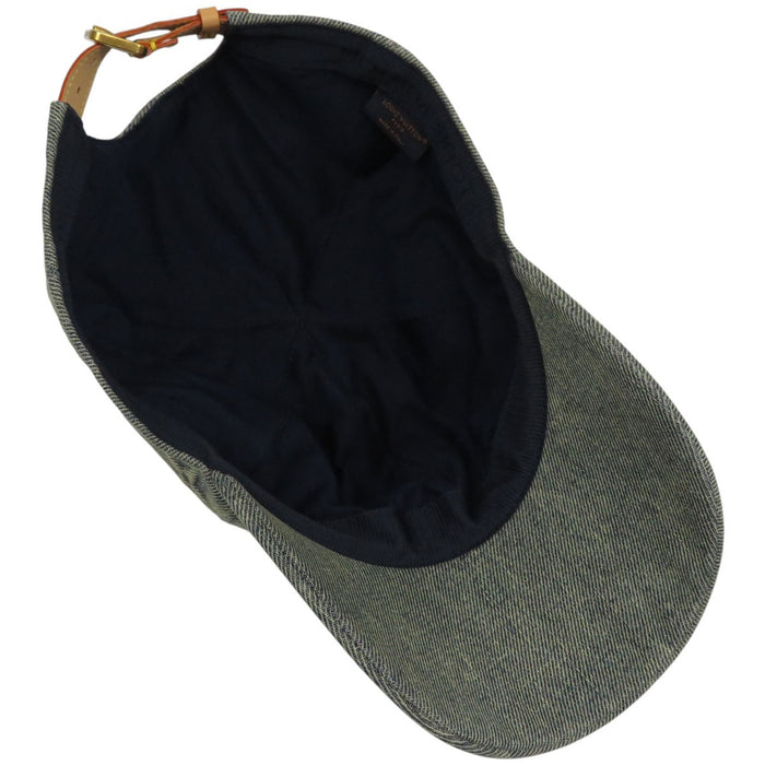 LOUIS VUITTON 
LV 
モノグラム ウオッシュドデニム キャップ