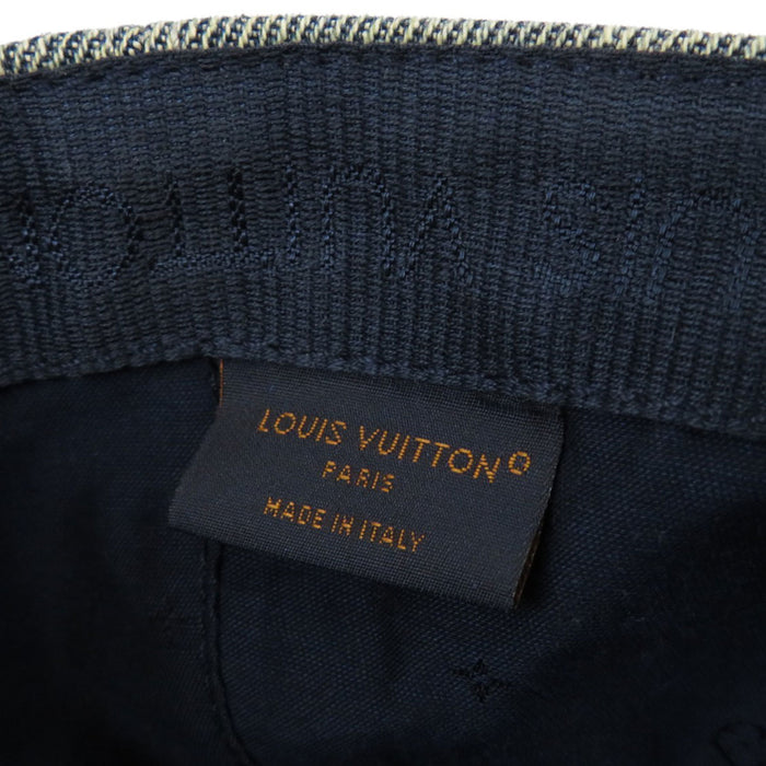 LOUIS VUITTON 
LV 
モノグラム ウオッシュドデニム キャップ