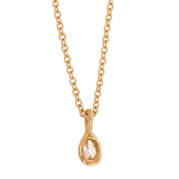 TIFFANY&Co. 
By the Yard Pear Shape Necklace