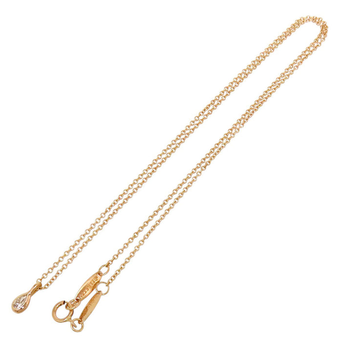 TIFFANY&Co. 
By the Yard Pear Shape Necklace