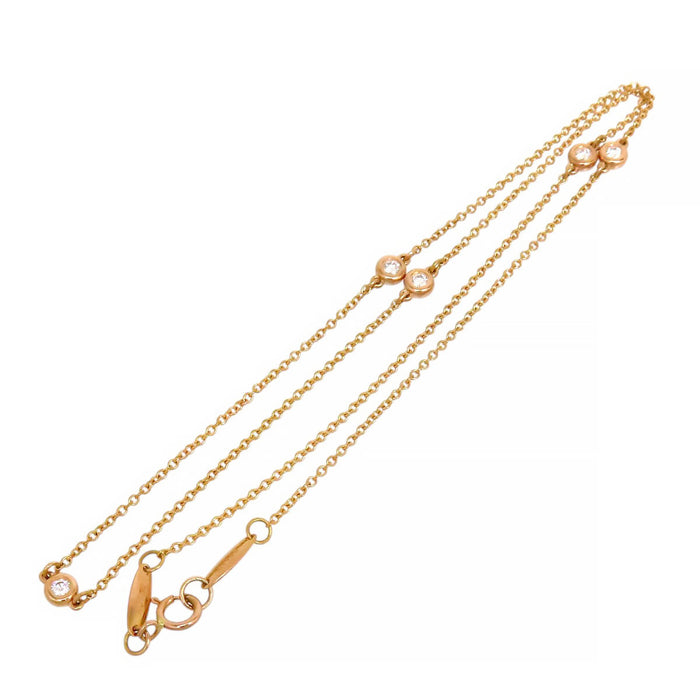 TIFFANY&Co. 
バイザヤード ネックレス 5Pダイヤモンド