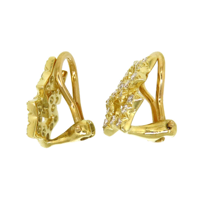 TIFFANY&Co. 
Double Star Diamond Earrings