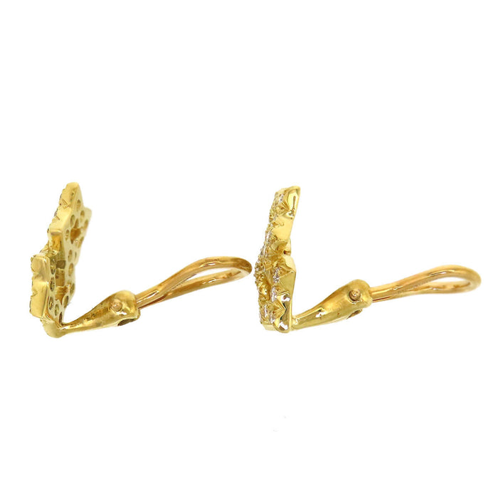 TIFFANY&Co. 
ダブルスター ダイヤモンド イヤリング